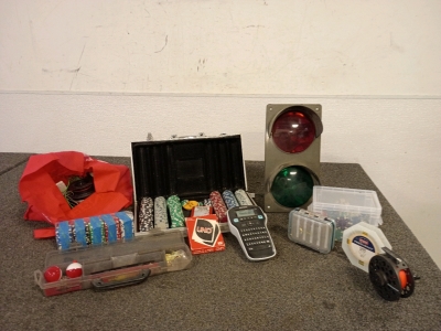 Poker Chips, Fishing Gear And More