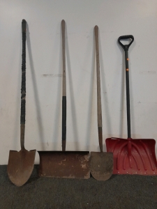 (4) Variety of Shovels