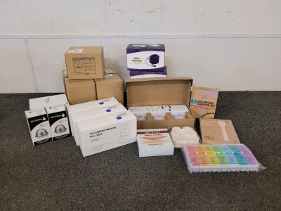 Vintage Glasses, Electric Candles, Pill Boxes, And More