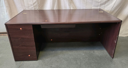 Wooden Desk W/2-Drawers