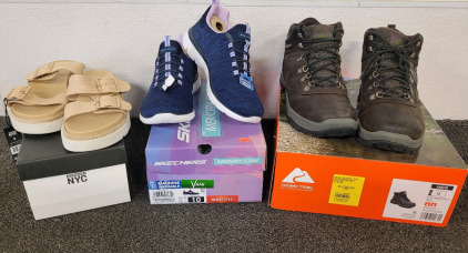 Shoes, Including Sketchers, Madden NYC, And Ozark Trail