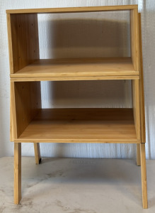 (2) Small Stacking Endtables