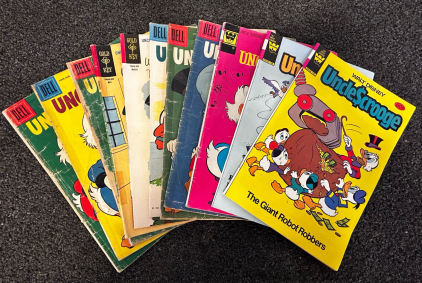 (11) Vintage Walt Disney: Uncle Scrooge Comics