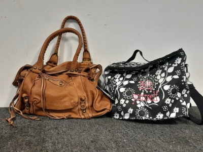 Genuine Leather Bag & Lunch Box