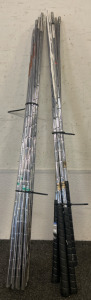 Two Bundles Of Golf Club Shafts PowerPoint Plus Dunlop
