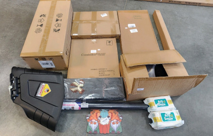 Mix And Match Lot! - Including 60" Ceiling Fan, Wall Art, Car Floor Mats, Home Decor, And More!