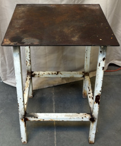Tall Metal Table