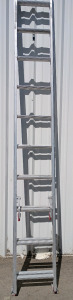 Large Extendable Metal Ladder