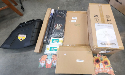 60" Ceiling Fan, Wall Art, Baby Wipes, Decorative Vinyl Film, Home Decor And More.