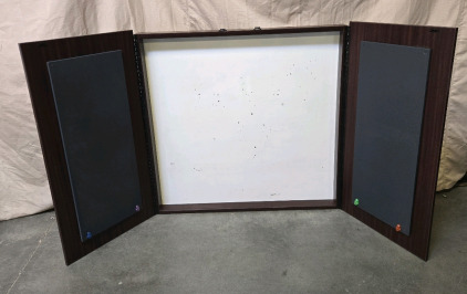 Wooden Whiteboard cabinet