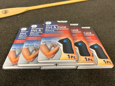 MED PRIDE Reusable Hot & Cold Gel Compression Sleeve For Elbows, Arms, Knees And Ankles