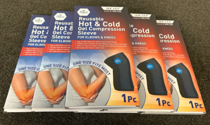 MED PRIDE Reusable Hot & Cold Gel Compression Sleeve For Elbows, Arms, Knees And Ankles