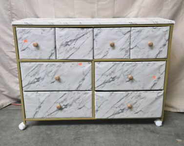 8 Drawer Dresser Fabric Storage