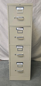 52" x 15" x 25" Filing Cabinet