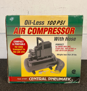 New Central Pneumatic 2-Gallon Air Compressor