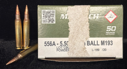 Magtech 50 Rounds Rifle Ammunition 5,56x45mm Ball M193
