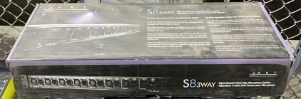New ART S83WAY Eight Channel Three-Way Microphone Splitter