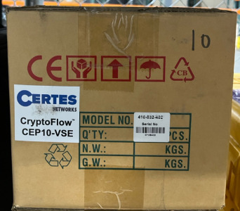 New Certes CryptoFlow CEP10-VSE Encrypter