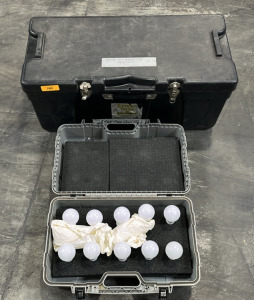 (1) 32 1/2&rdquo;x 17 3/4&rdquo;x 17 2/4&rdquo; Storage Trunk (10) Ecosmart Light Bulbs