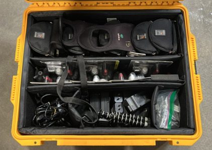 (8) Panasonic HHV Cameras With Accessories