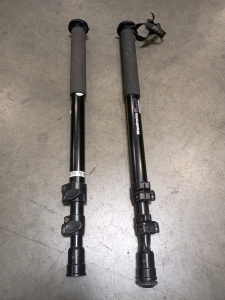 Off-site) (2) Manfrotto Monopods