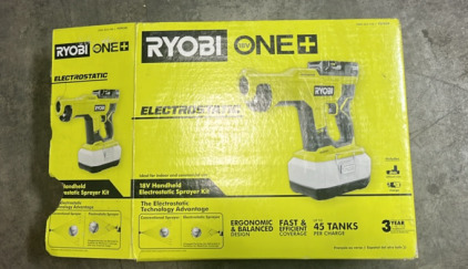 (Off-Site) Ryobi One+ Electrostatic 18V Handheld Sprayer Kit