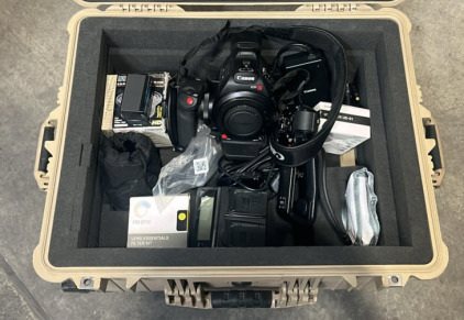 (Off-Site) Canon EOS C100 Marklll Camera With Accessories