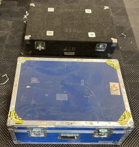 (1) Anvil Shipping Crate 22&rdquo;x31&rdquo;x14&rdquo; (1) Cadence Shipping Crate Container 23&rdquo;x34&rdquo;x8&rdquo;