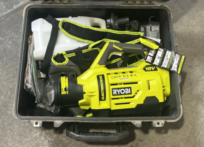 (Off-Site) Ryobi One + 1 Gallon Sprayer With 2 Batteries & A Charger
