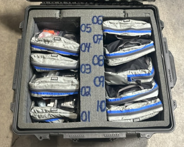 (Off-Site) (10) Tactical Audio Radio Accessories
