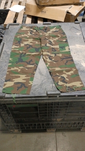 (Off-Site) (6) Military BDU Cargo Pants M81 Woodland Camo