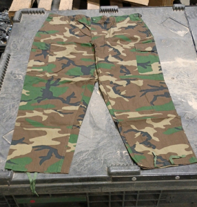 (Off-Site) (10) Military BDU Cargo Pants M81 Woodland Camo