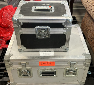 (1) Wilson Shipping Crate 11 1/2&rdquo; x 15&rdquo; x 1&rsquo; (1) Wilson Shipping Crate 18 1/2&rdquo; x 25&rdquo; x 13&rdquo;