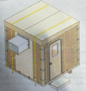 (Off-Site) SRI International FlexTrain Systme Communications Shelter Assembly Manual
