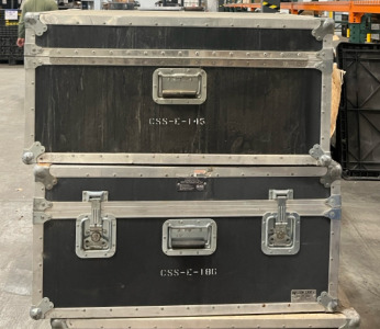 (Off-Site) (2) Heavy Duty Wilson Cases With CSS-E EDI Vehicle Kit 25&rdquo;x3&rsquo;x18&rdquo;