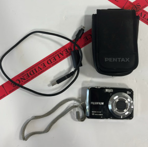 (1) Fuji Film Camera w/ Charger & Case