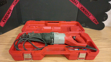Milwaukee Sawzall Reciprocating Saw with Blades