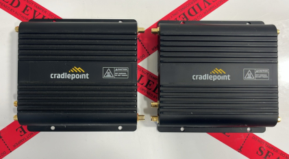(2) Cradlepoint COR IBR Series Routers -IBR600C Model-