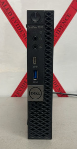 Dell OptiPlex 7070 Micro, Intel Core i7 9th Gen, SN: DYMF3Y2