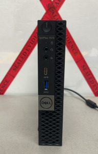 Dell OptiPlex 7070 Micro Tower, Intel Core i7, Windows, DZ9P3Y2