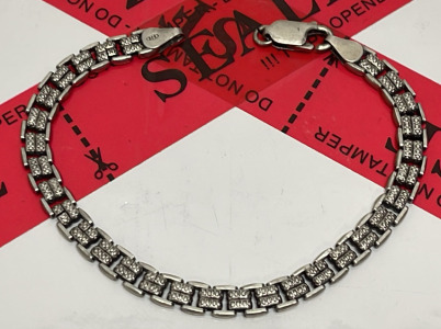 Milor 925 Sterling Silver Bracelet, Lobster Clasp, Italy