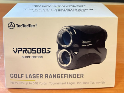 Brand New TecTecTec! VPROS500S Slope Edition Golf Laser Rangefinder