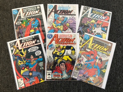 (6) Collectible DC Comics: Superman Vs. Others