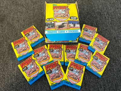(36) Packs Of Topps Desert Storm Victory Series Trading Cards and Stickers "Coalition For Peace"