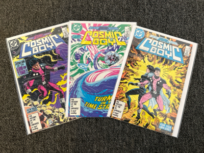 (3) Collectible DC Comics: Cosmic Boy
