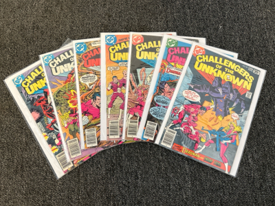 (7) Collectible DC Comics: Challengers Of The Unknown