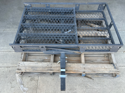 Metal Cargo Carrier Hitch Mount