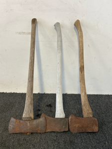 (3) Long Handle Axes