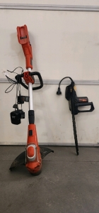 Black+Decker 14" Electric String Trimmer And A Remington 14" Limb N' Trim Electric