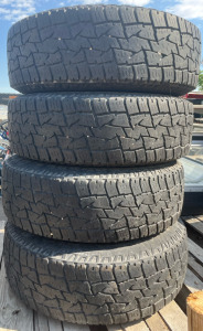 (4) Back Country SQ-4 All Terrain Tires With Rims